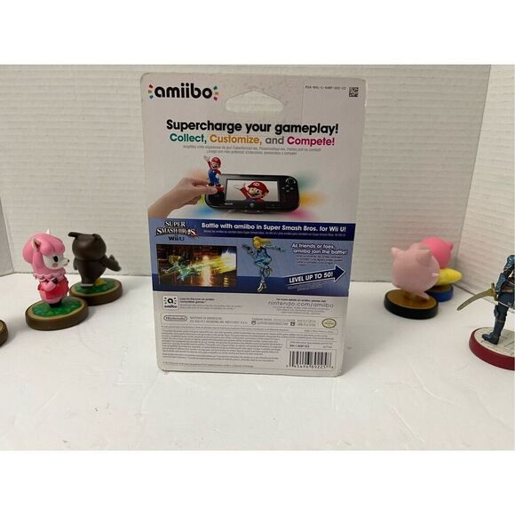 Amiibo Lot Jigglypuff Alm Kirby Zero Suit Samus Kapp’n Reese Blathers - Picture 7 of 10